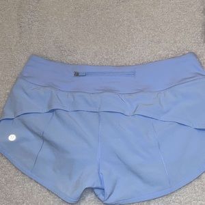 Lululemon speed up shorts NWOT